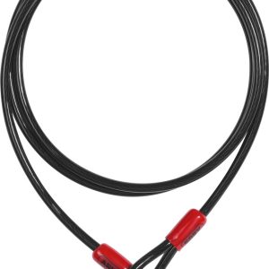 Abus Staalkabel met oog COBRA 500cm zwart